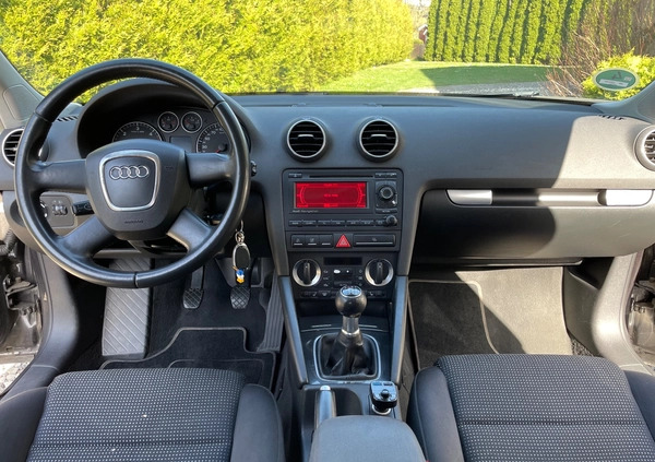 Audi A3 cena 14600 przebieg: 229039, rok produkcji 2008 z Jarosław małe 172